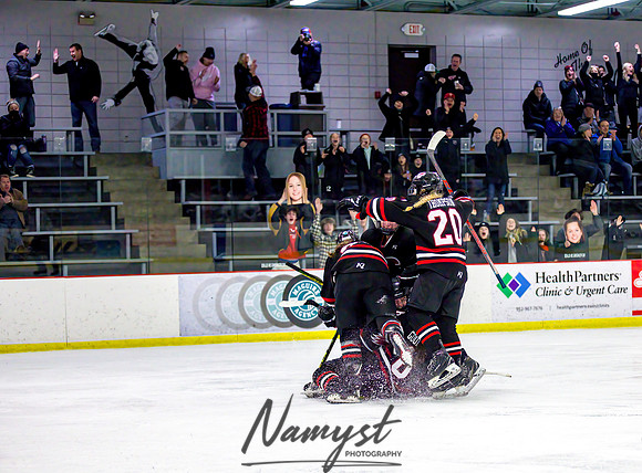 Centennial-Spring Lake Park vs Rogers Girls Varsity Hockey 346