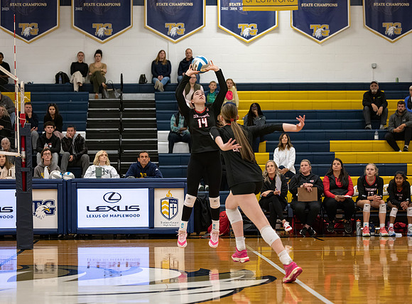 Centennial vs Totino-Grace Girls Varsity Volleyball 115