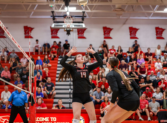 2283 Centennial vs Cambridge-Isanti Girls Varsity Volleyball