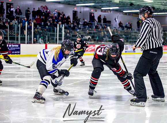 Centennial-Spring Lake Park vs Rogers Girls Varsity Hockey 261