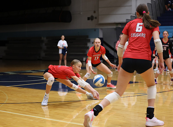 Centennial vs Blaine Girls Varsity Volleyball 27