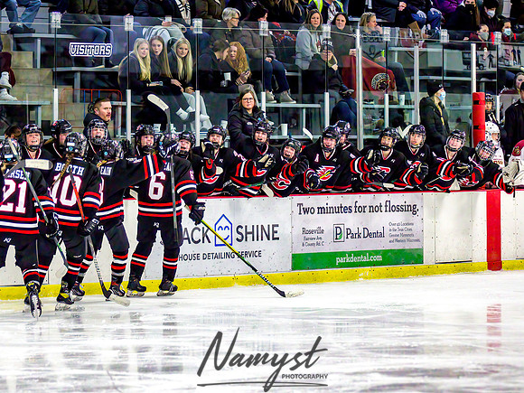 Centennial-Spring Lake Park vs Maple Grove Varsity Hockey 222