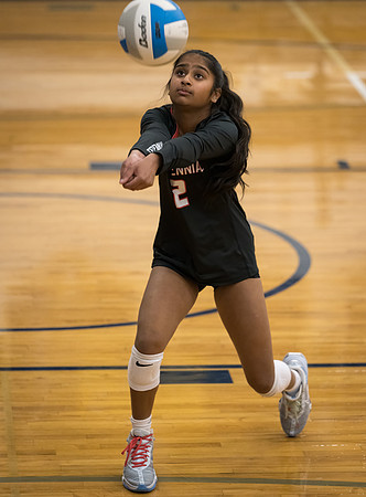 Centennial vs Totino-Grace Girls Varsity Volleyball 5