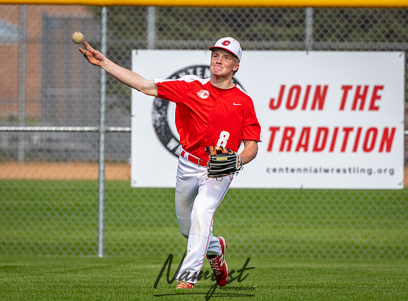 Centennial vs Elk River B-Squad Baseball 010