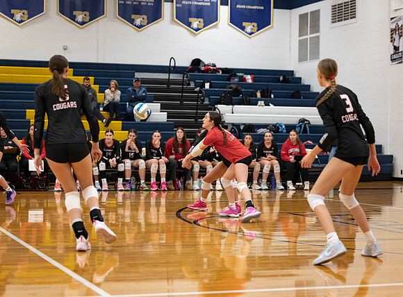 Centennial vs Totino-Grace Girls Varsity Volleyball 27