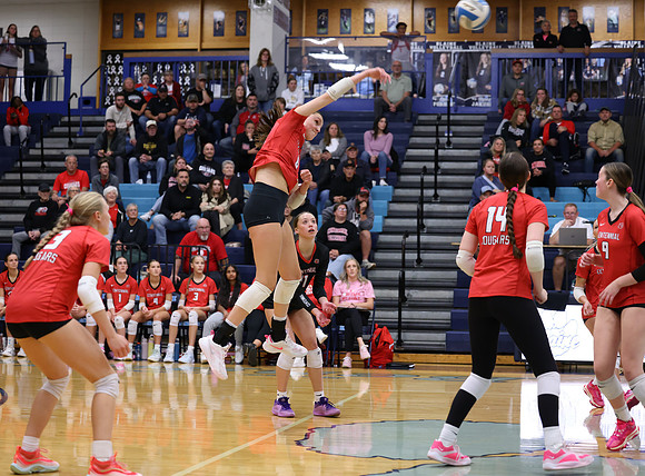 Centennial vs Blaine Girls Varsity Volleyball 51