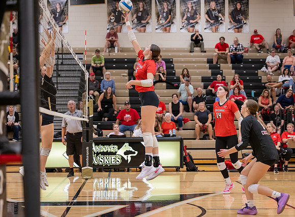 Centennial vs Andover Girls Varsity Volleyball 106