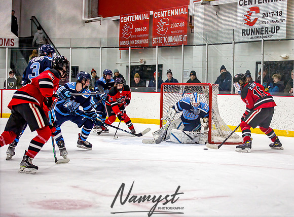 Centennial vs Blaine Varsity Hockey 169