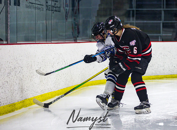 Centennial-Spring Lake Park vs Rogers Girls Varsity Hockey 085
