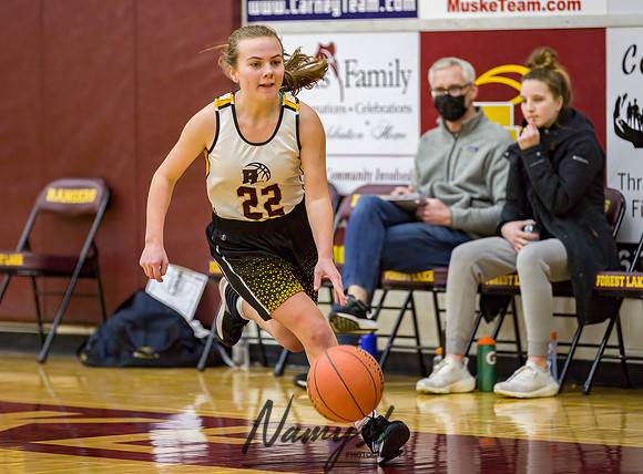 Forest Lake Girls 7 Maroon Basketball 139