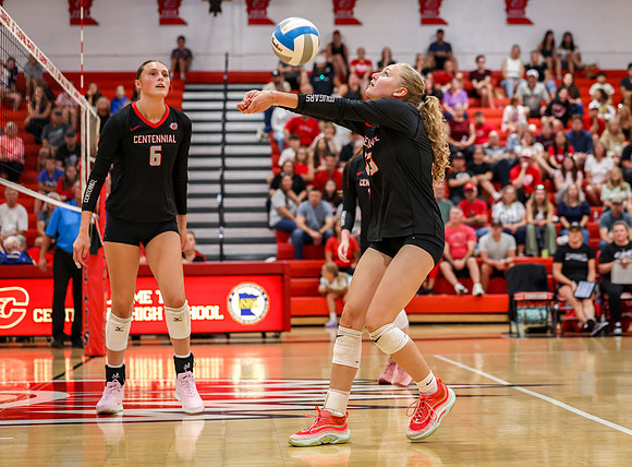 2418 Centennial vs Cambridge-Isanti Girls Varsity Volleyball