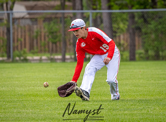 Centennial vs Washburn 9th Grade Baseball 089