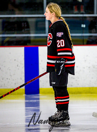 Centennial-Spring Lake Park vs Rogers Girls Varsity Hockey 063