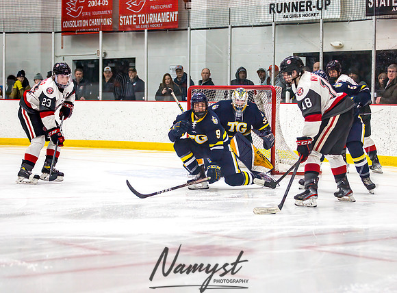 Centennial vs Totino-Grace Varsity Hockey 415