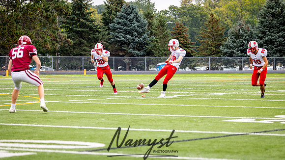 Centennial vs Maple Grove JV Football 16