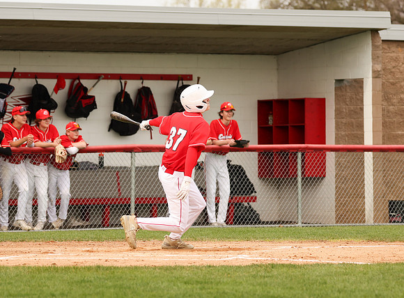 Centennial vs Spring Lake Park Baseball_613