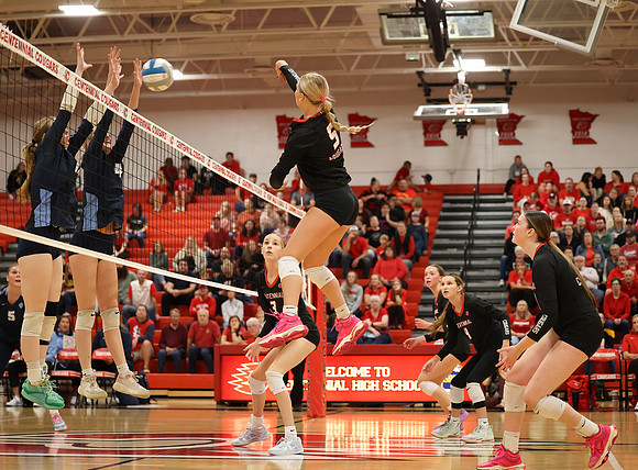 Centennial vs Blaine Girls Varsity Volleyball 93