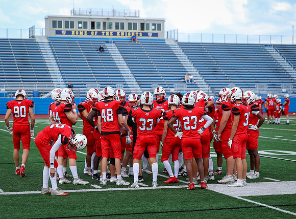 Centennial vs STMA JV Football 1