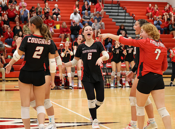 Centennial vs Cambridge-Isanti Girls JV Volleyball 89