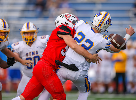 Centennial vs STMA JV Football 105