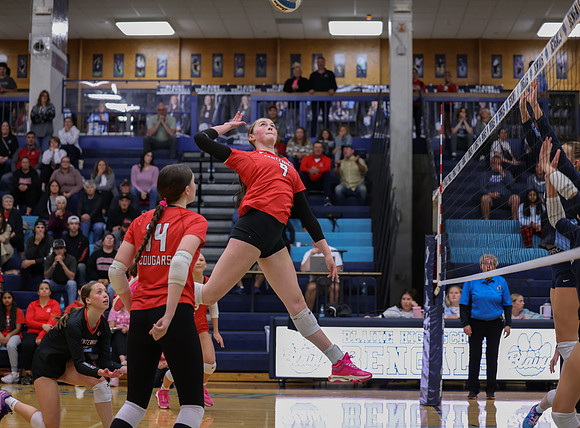 Centennial vs Blaine Girls Varsity Volleyball 34