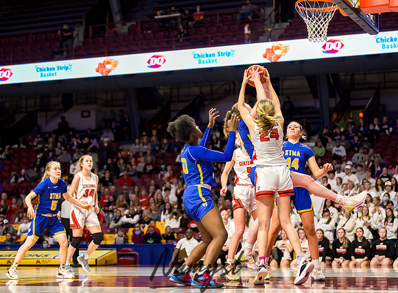 Centennial vs STMA Girls Basketball - State Tournament 273