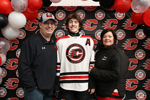 Centennial vs St Cloud Hockey 89