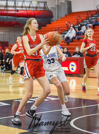Centennial vs Blaine JV Basketball 062