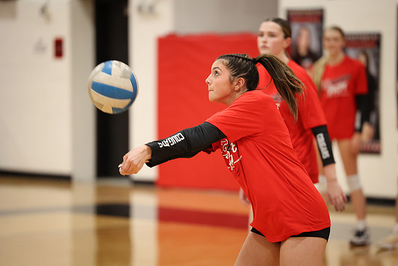 Centennial vs Coon Rapids Girls Varsity Volleyball 7