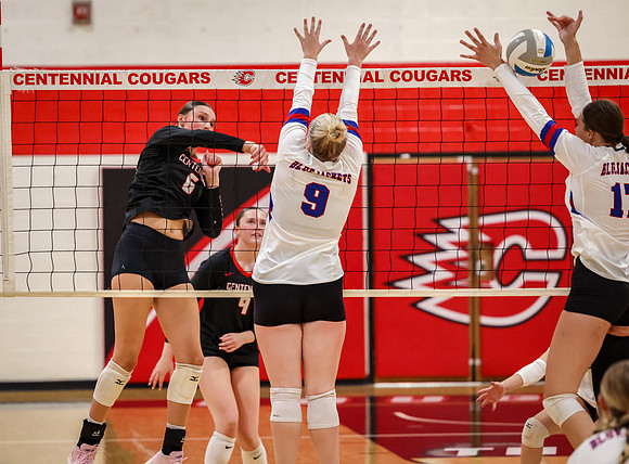 2799 Centennial vs Cambridge-Isanti Girls Varsity Volleyball