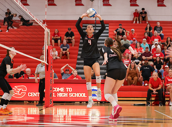 Centennial vs Osseo Girls Varsity Volleyball 130