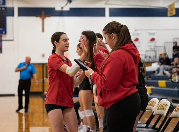 Centennial vs Totino-Grace Girls Varsity Volleyball 199