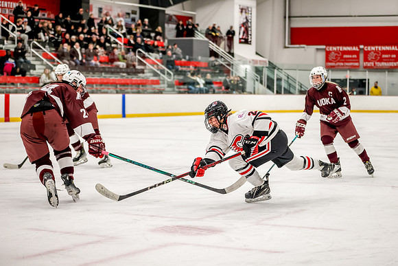 Centennial vs Anoka Varsity Hockey 198