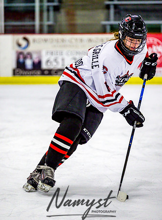 Centennial-Spring Lake Park vs Rogers Girls Varsity Hockey 023