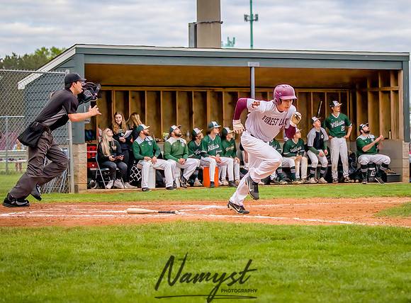 Forest Lake vs Chisago Lakes Varsity Baseball (616)