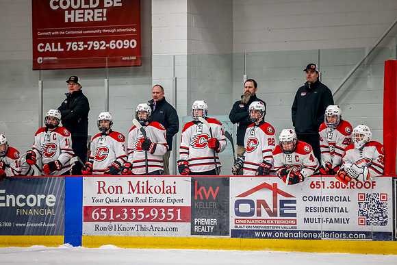 Centennial vs Hermantown Varsity Hockey 90