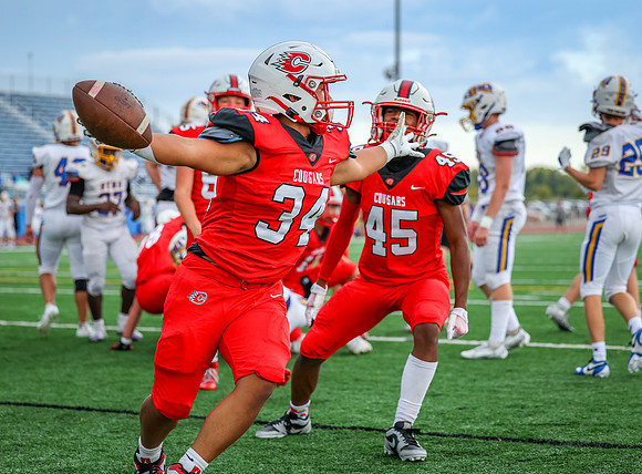 Centennial vs STMA JV Football 49
