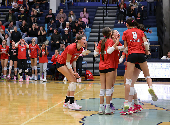 Centennial vs Blaine Girls Varsity Volleyball 241