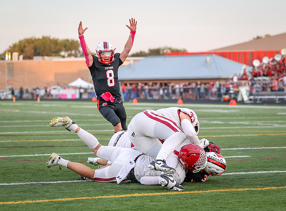 Centennial vs Maple Gove Varsity Football 146