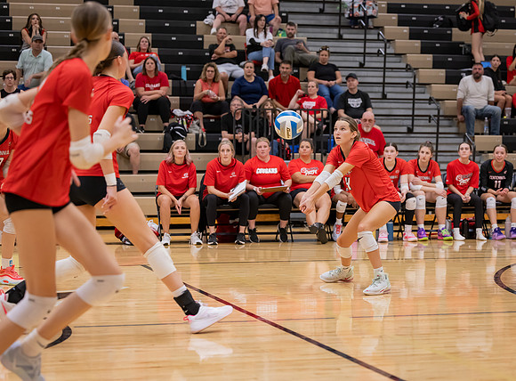 Centennial vs Andover Girls Varsity Volleyball 90