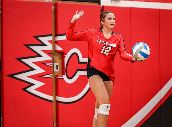 1603 Centennial vs Cambridge-Isanti Girls JV Volleyball