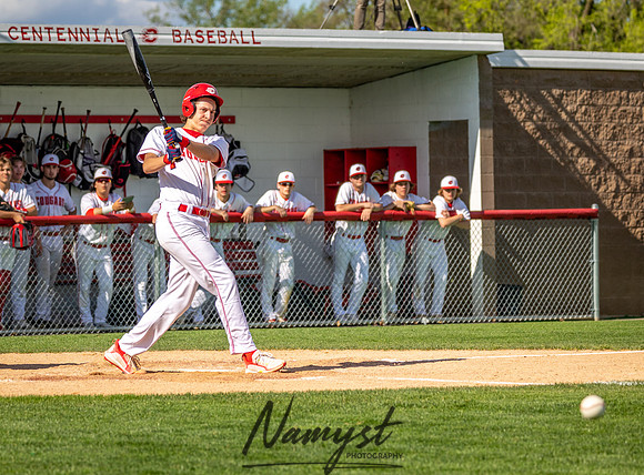 Centennial vs Blaine Varsity Baseball 127
