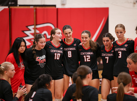 Centennial vs Osseo Girls Varsity Volleyball 78