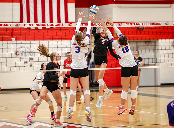 2843 Centennial vs Cambridge-Isanti Girls Varsity Volleyball