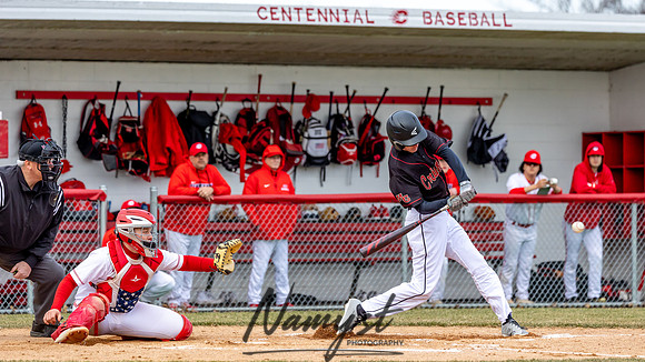 Centennial vs Maple Grove Varsity Baseball 496