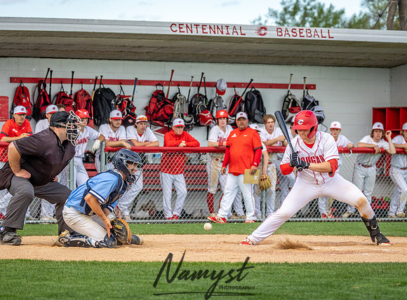 Centennial vs Blaine Varsity Baseball 256