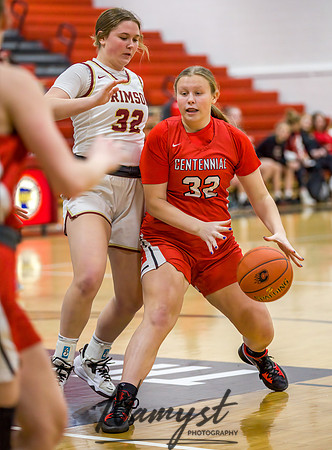 Centennial vs Maple Grove Girls JV Basketball 022