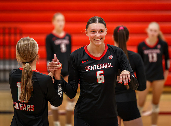 3278 Centennial vs Cambridge-Isanti Girls Varsity Volleyball