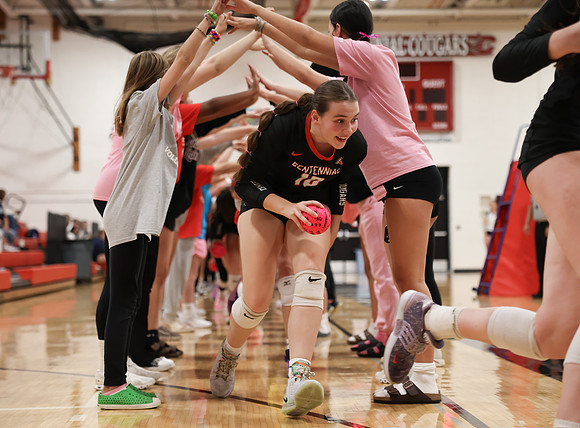 Centennial vs Champlin Park Girls Varsity Volleyball 11