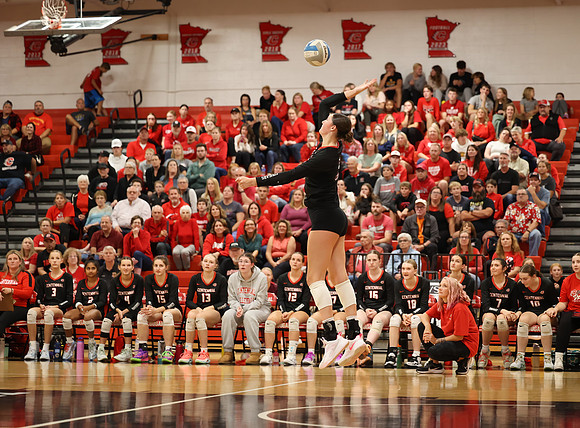 Centennial vs Blaine Girls Varsity Volleyball 191